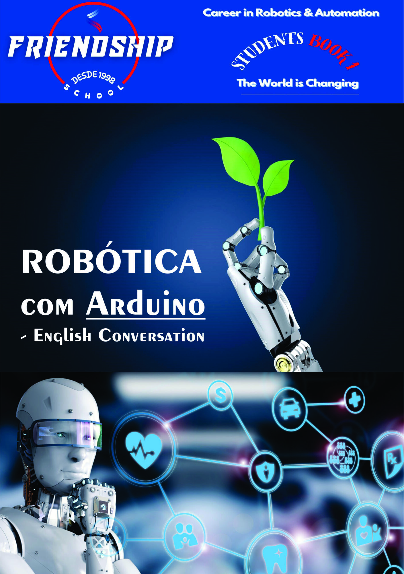 Robotics + Arduino / Book 1 – English Conversation